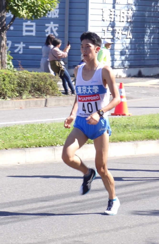 予選会を全体58位で走った近藤選手（写真は近藤選手提供）