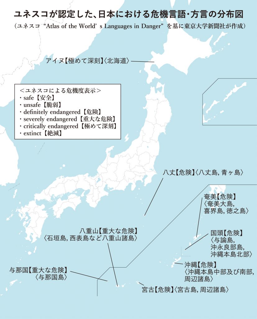 自分のことばに誇りを 失われつつある言語 東大新聞オンライン