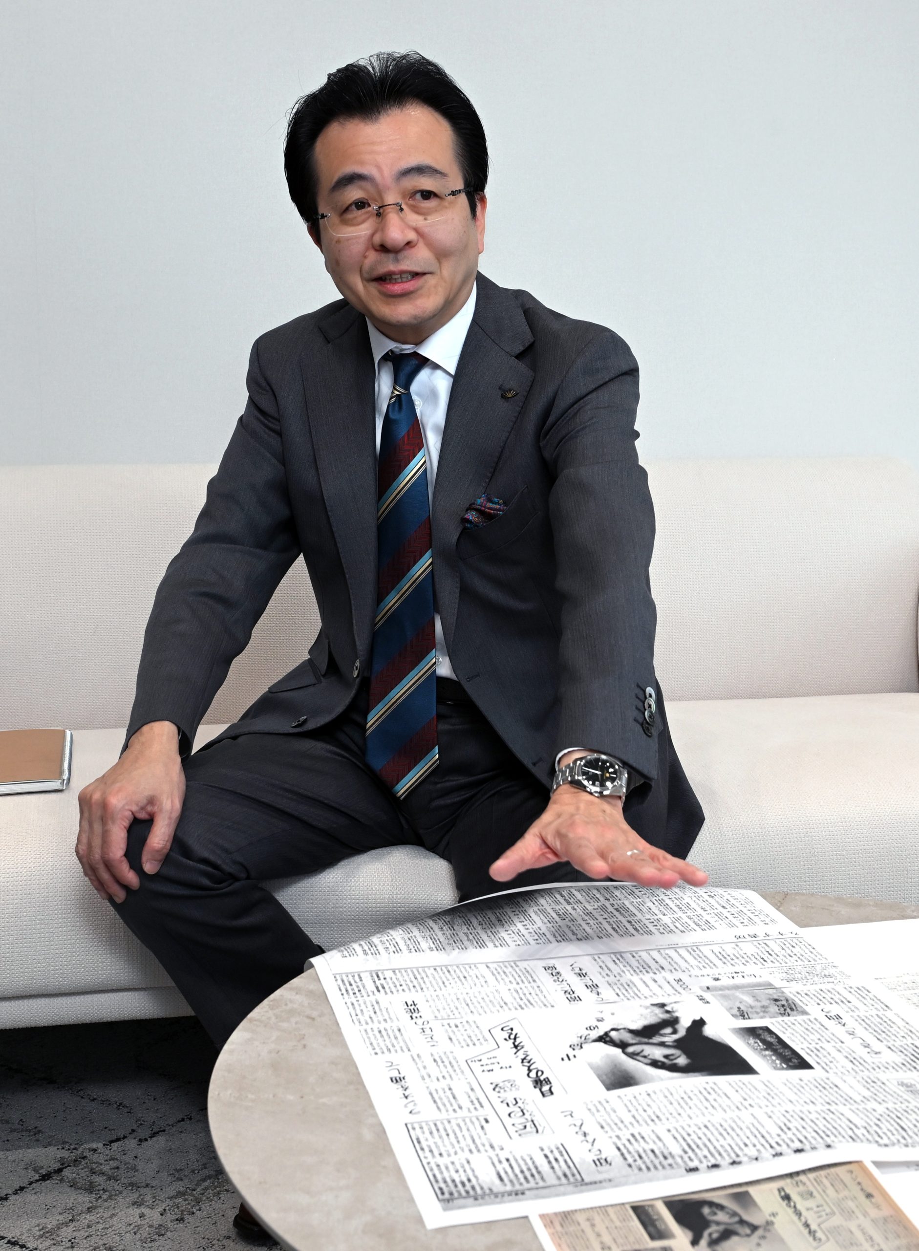 朝日新聞社社長・中村史郎さん