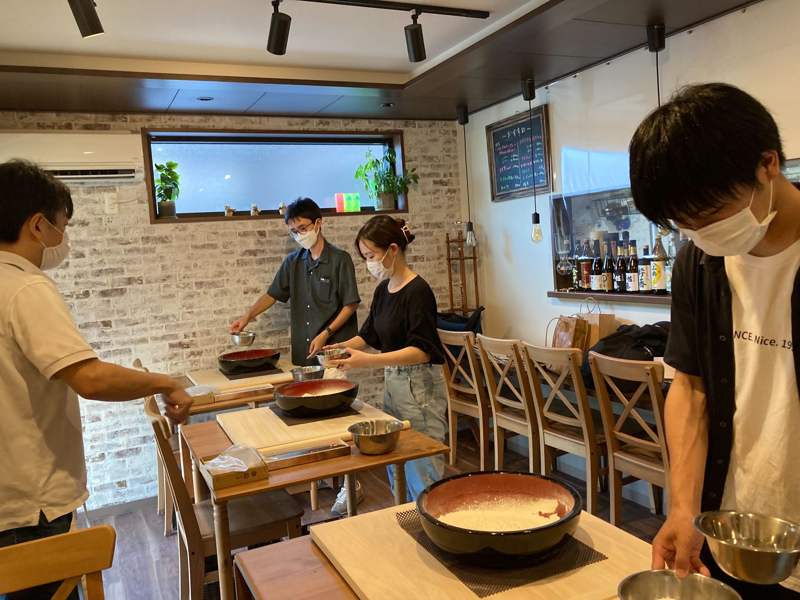 入間「蕎麦カフェひまRIN 」でのうどん打ち体験