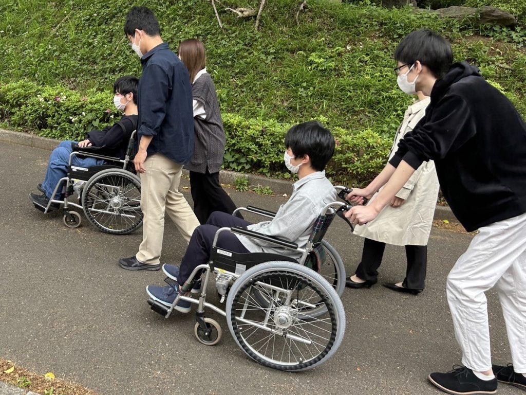 バリアフリー講習会（写真は五月祭常任委員会提供）