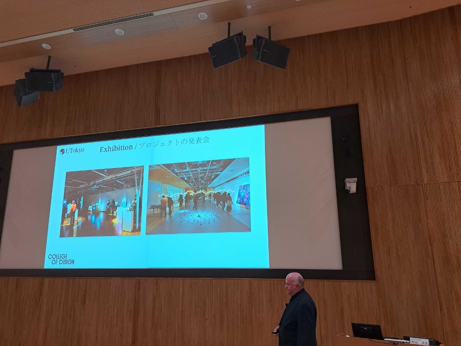 Professor Pennington presenting