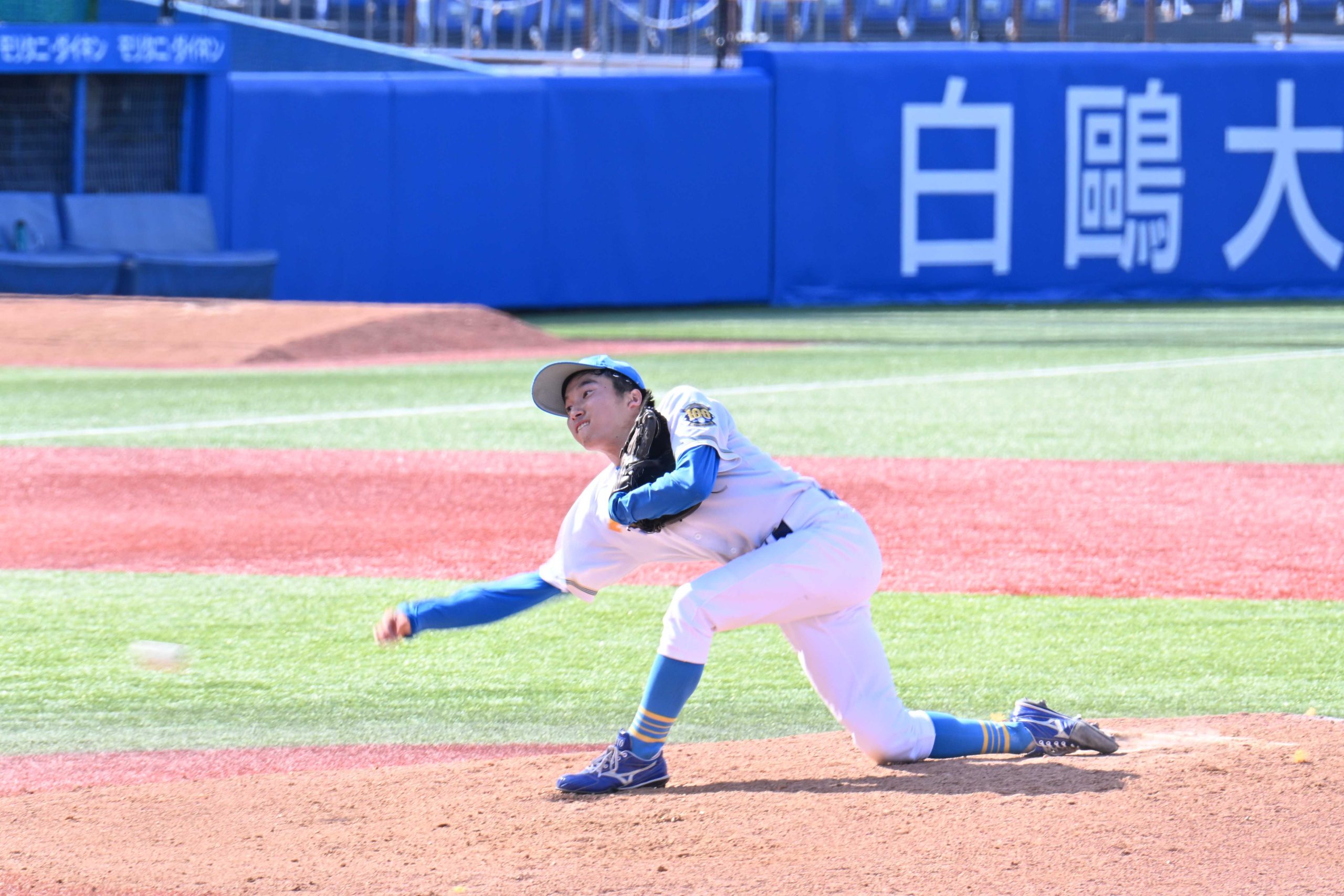東京六大学野球】慶大1回戦 先発・渡辺向輝が好投も 慶大・渡辺