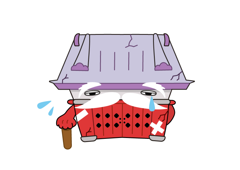 閉門の悲しみを隠せない赤門じい