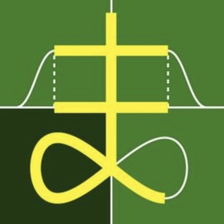 ますらぼのロゴ
黄色い「ま」の字を。グラフにかたどっている